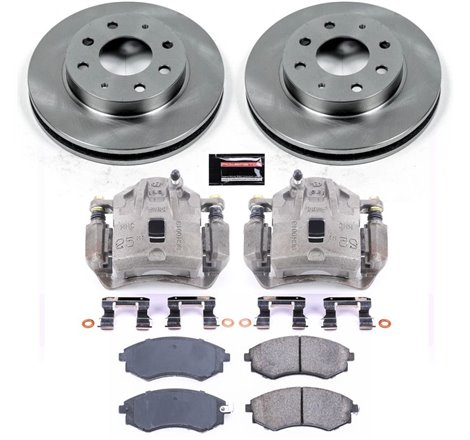 Power Stop 99-01 Hyundai Sonata Front Autospecialty Brake Kit w/Calipers