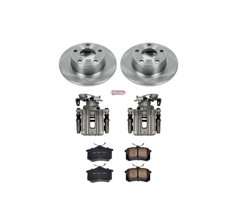 Power Stop 99-04 Audi A6 Quattro Rear Autospecialty Brake Kit w/Calipers