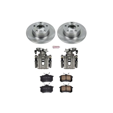 Power Stop 99-04 Audi A6 Quattro Rear Autospecialty Brake Kit w/Calipers