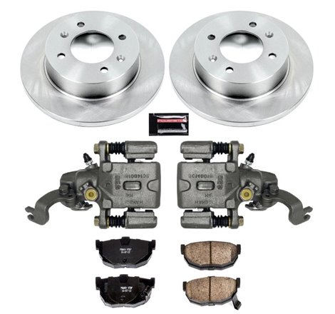 Power Stop 05-06 Hyundai Elantra Rear Autospecialty Brake Kit w/Calipers