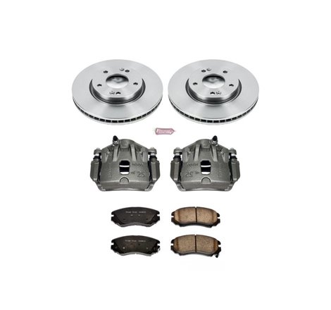 Power Stop 06-10 Hyundai Sonata Front Autospecialty Brake Kit w/Calipers