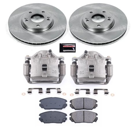 Power Stop 06-10 Hyundai Sonata Front Autospecialty Brake Kit w/Calipers