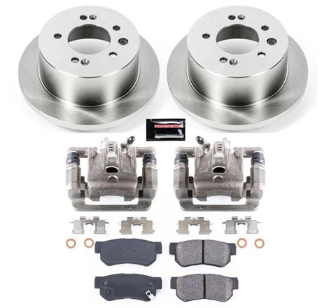 Power Stop 07-10 Hyundai Elantra Rear Autospecialty Brake Kit w/Calipers