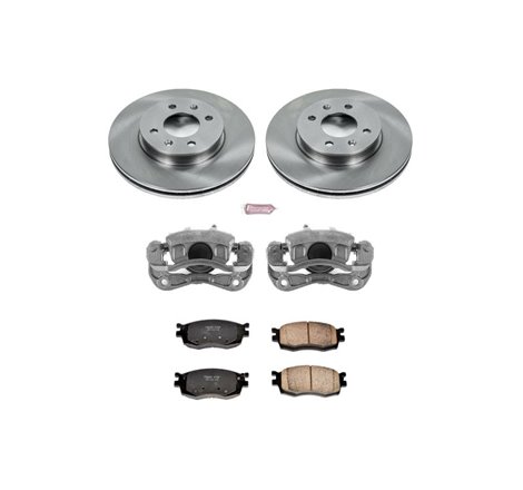 Power Stop 06-11 Hyundai Accent Front Autospecialty Brake Kit w/Calipers