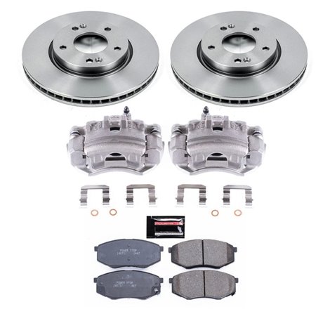 Power Stop 10-12 Hyundai Tucson Front Autospecialty Brake Kit w/Calipers