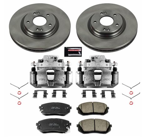 Power Stop 15-16 Hyundai Sonata Front Autospecialty Brake Kit w/Calipers