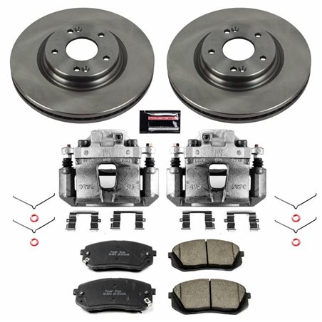 Power Stop 15-16 Hyundai Sonata Front Autospecialty Brake Kit w/Calipers