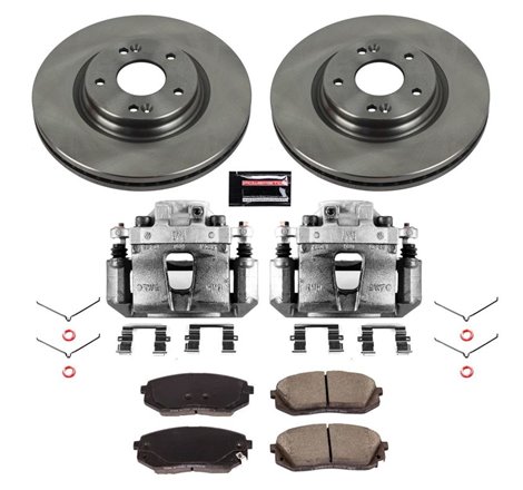 Power Stop 16-19 Hyundai Sonata Front Autospecialty Brake Kit w/Calipers