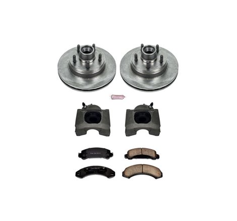 Power Stop 91-94 Ford Explorer Front Autospecialty Brake Kit w/Calipers