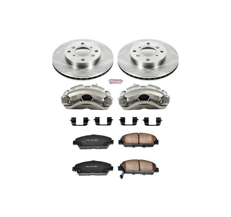 Power Stop 92-96 Honda Prelude Front Autospecialty Brake Kit w/Calipers