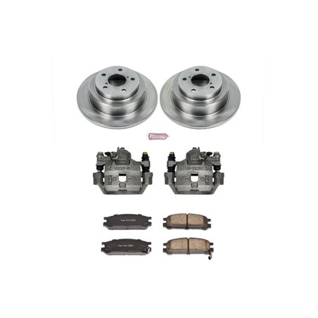 Power Stop 93-96 Subaru Impreza Rear Autospecialty Brake Kit w/Calipers