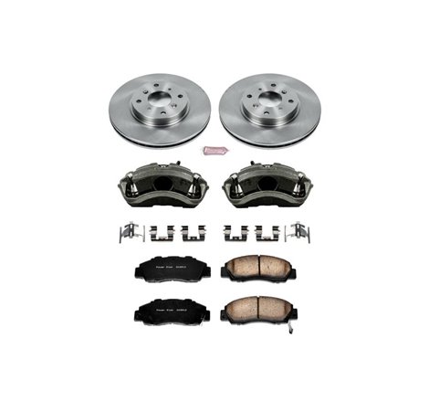 Power Stop 93-96 Honda Prelude Front Autospecialty Brake Kit w/Calipers