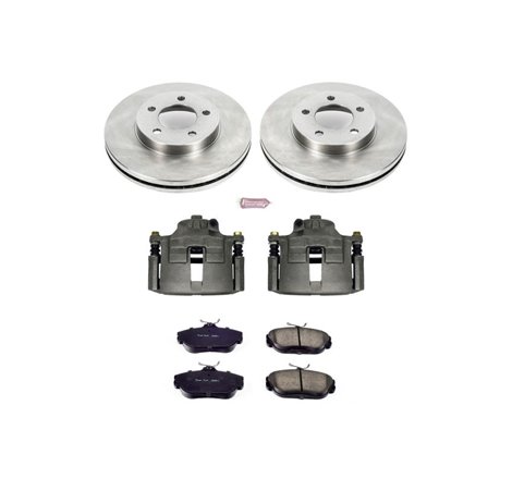 Power Stop 95-98 Ford Windstar Front Autospecialty Brake Kit w/Calipers