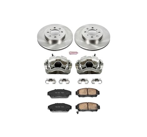 Power Stop 94-01 Acura Integra Front Autospecialty Brake Kit w/Calipers