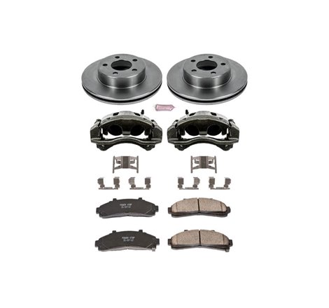 Power Stop 95-01 Ford Explorer Front Autospecialty Brake Kit w/Calipers