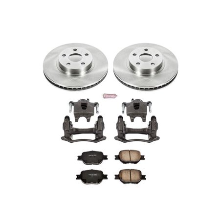 Power Stop 00-02 Toyota Celica Front Autospecialty Brake Kit w/Calipers