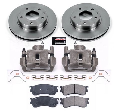 Power Stop 01-03 Mazda Protege Front Autospecialty Brake Kit w/Calipers