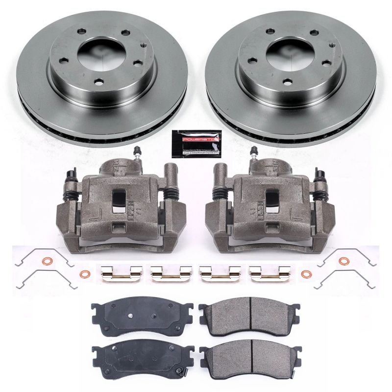 Power Stop 01-03 Mazda Protege Front Autospecialty Brake Kit w/Calipers