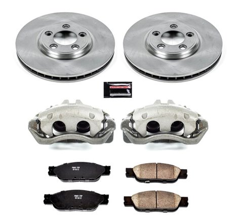 Power Stop 03-04 Jaguar S-Type Front Autospecialty Brake Kit w/Calipers