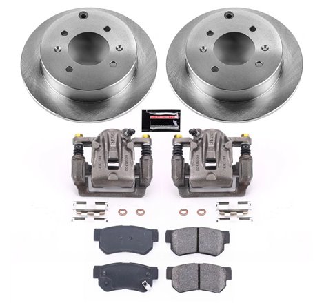 Power Stop 99-05 Hyundai Sonata Rear Autospecialty Brake Kit w/Calipers