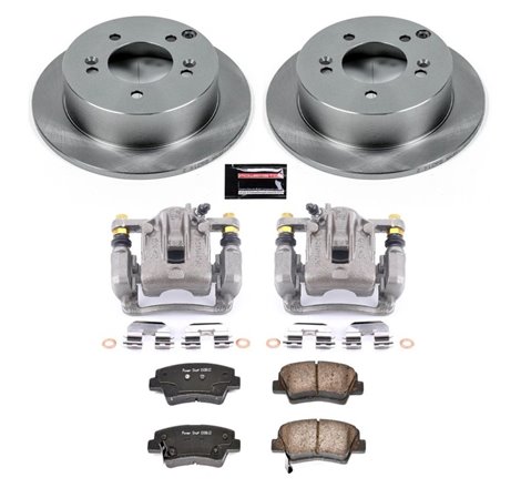 Power Stop 08-10 Hyundai Sonata Rear Autospecialty Brake Kit w/Calipers