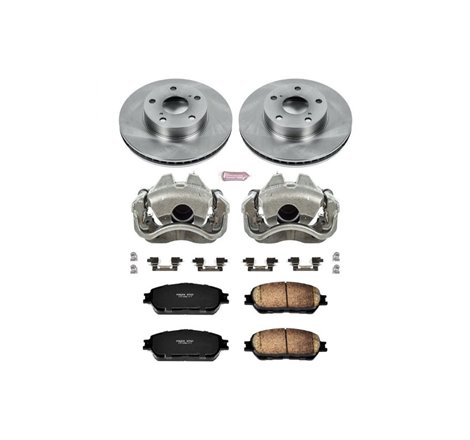 Power Stop 05-15 Toyota Tacoma Front Autospecialty Brake Kit w/Calipers