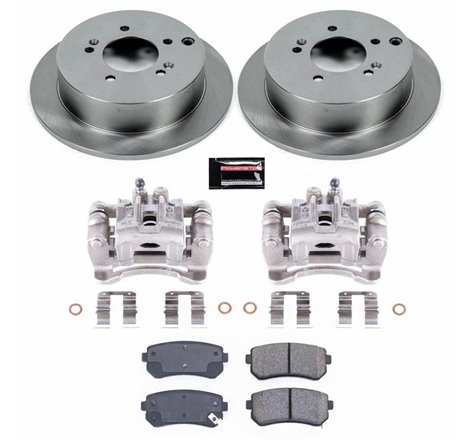 Power Stop 10-15 Hyundai Tucson Rear Autospecialty Brake Kit w/Calipers