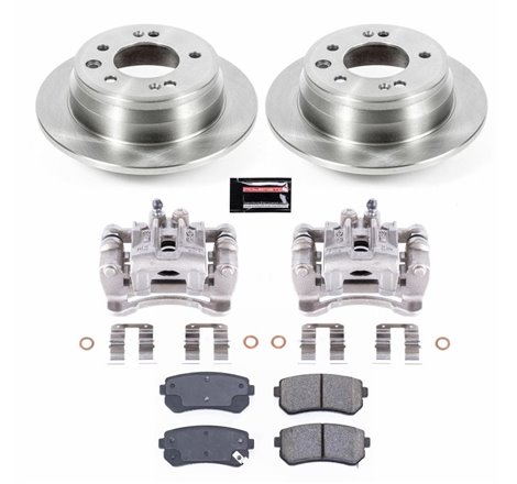 Power Stop 10-15 Hyundai Tucson Rear Autospecialty Brake Kit w/Calipers