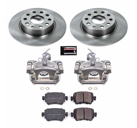 Power Stop 18-15 Volkswagen GTI Rear Autospecialty Brake Kit w/Calipers