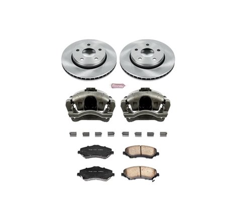 Power Stop 07-17 Jeep Wrangler Front Autospecialty Brake Kit w/Calipers