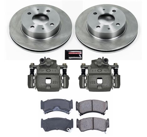 Power Stop 95-98 Nissan 200SX Front Autospecialty Brake Kit w/Calipers