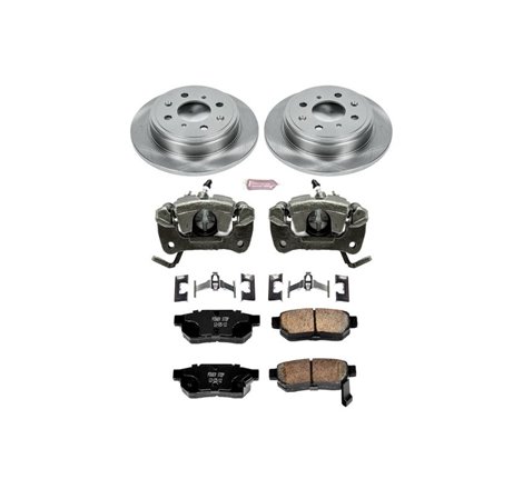 Power Stop 90-01 Acura Integra Rear Autospecialty Brake Kit w/Calipers