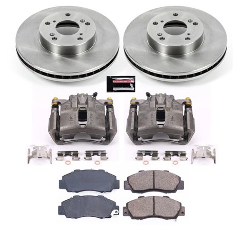 Power Stop 98-02 Honda Accord Front Autospecialty Brake Kit w/Calipers