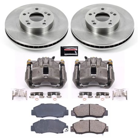 Power Stop 98-02 Honda Accord Front Autospecialty Brake Kit w/Calipers