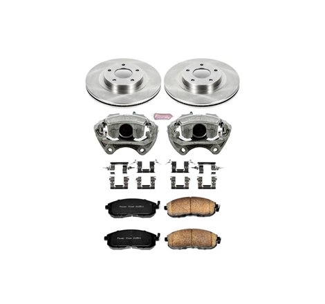 Power Stop 02-04 Infiniti I35 Front Autospecialty Brake Kit w/Calipers