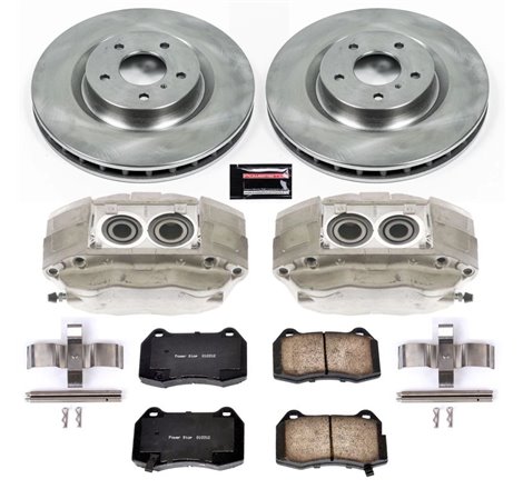 Power Stop 03-04 Infiniti G35 Front Autospecialty Brake Kit w/Calipers