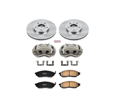 Power Stop 03-04 Infiniti M45 Front Autospecialty Brake Kit w/Calipers