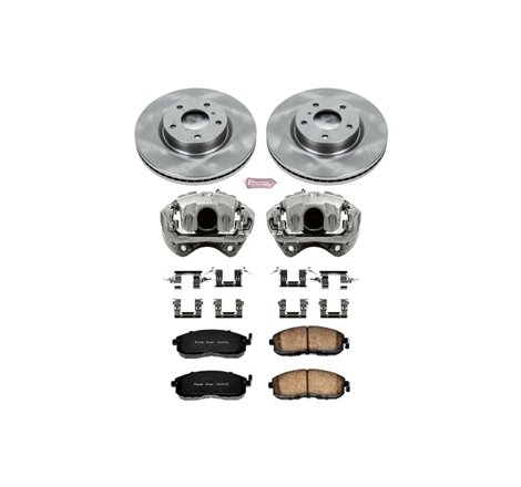 Power Stop 03-05 Infiniti G35 Front Autospecialty Brake Kit w/Calipers