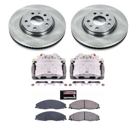 Power Stop 03-05 Cadillac CTS Front Autospecialty Brake Kit w/Calipers