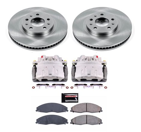 Power Stop 03-07 Cadillac CTS Front Autospecialty Brake Kit w/Calipers