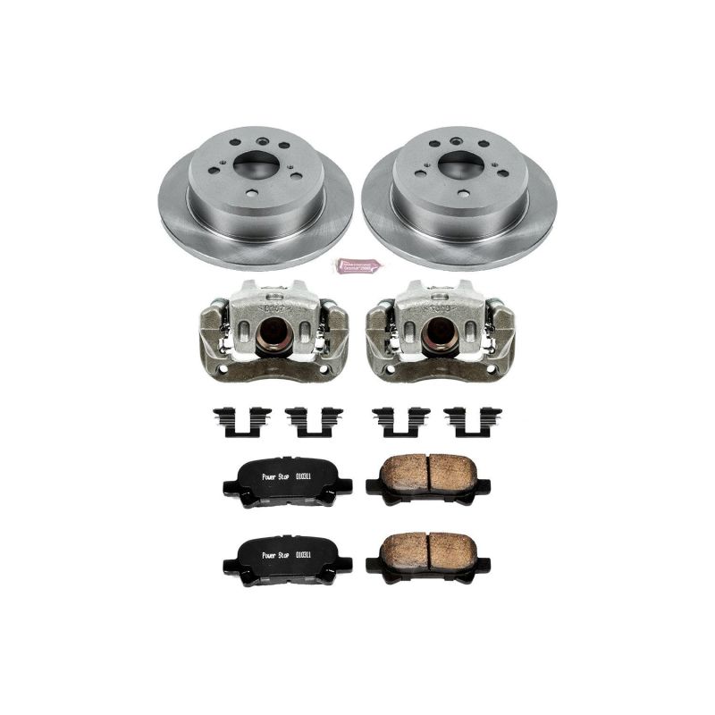 Power Stop 05-07 Toyota Avalon Rear Autospecialty Brake Kit w/Calipers