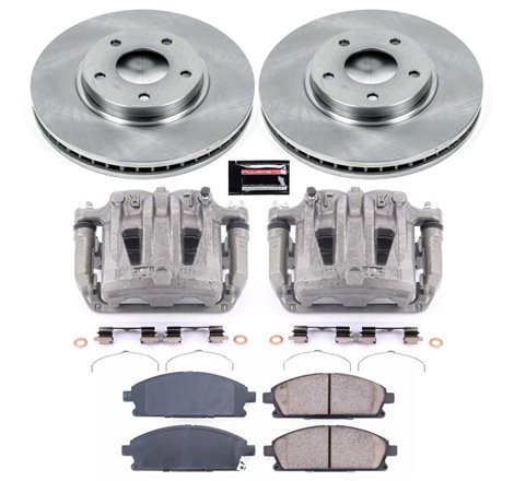 Power Stop 04-09 Nissan Quest Front Autospecialty Brake Kit w/Calipers