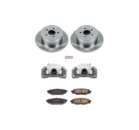 Power Stop 06-09 Subaru Legacy Rear Autospecialty Brake Kit w/Calipers