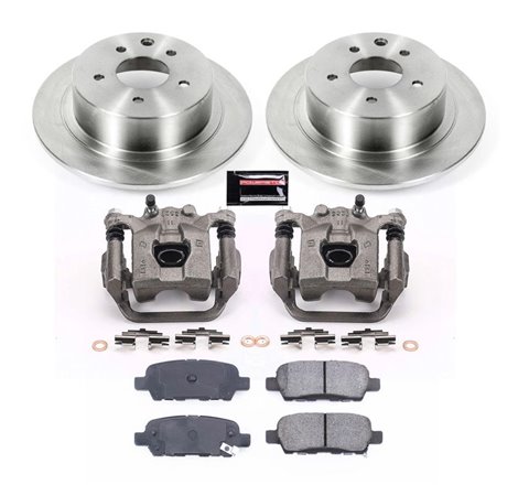 Power Stop 07-10 Nissan Sentra Rear Autospecialty Brake Kit w/Calipers