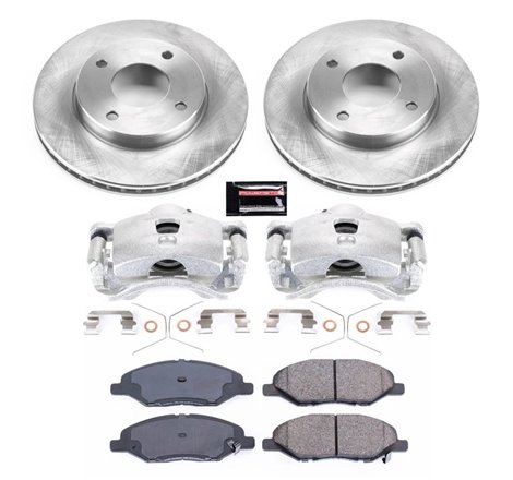 Power Stop 09-11 Nissan Versa Front Autospecialty Brake Kit w/Calipers