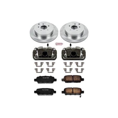 Power Stop 03-12 Infiniti FX35 Rear Autospecialty Brake Kit w/Calipers