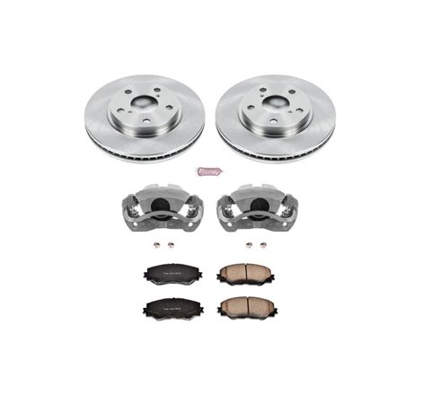 Power Stop 10-12 Lexus HS250h Front Autospecialty Brake Kit w/Calipers