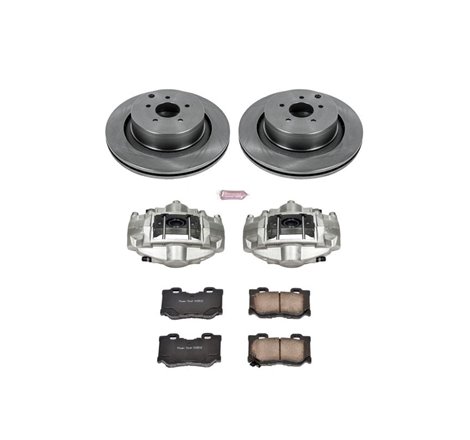 Power Stop 09-13 Infiniti FX50 Rear Autospecialty Brake Kit w/Calipers