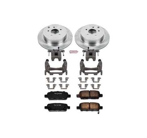 Power Stop 12-13 Infiniti M35h Rear Autospecialty Brake Kit w/Calipers