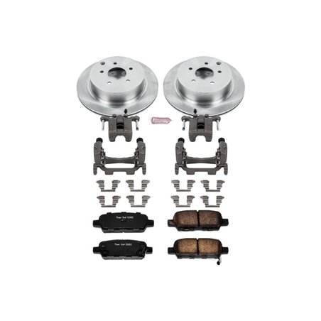 Power Stop 12-13 Infiniti M35h Rear Autospecialty Brake Kit w/Calipers